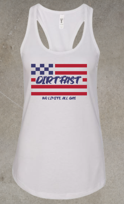 Americana Razor Back Tank