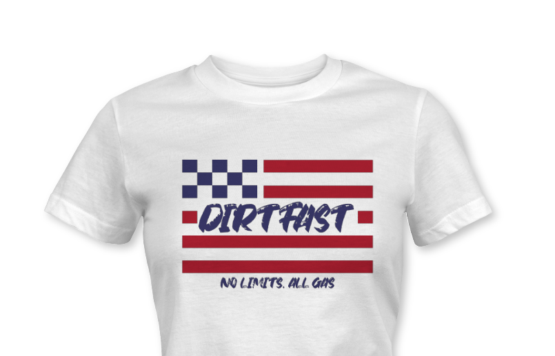 The Americana Crop Tee