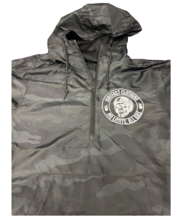 The Deathwish Lightweight Windbreaker Pullover Jacket