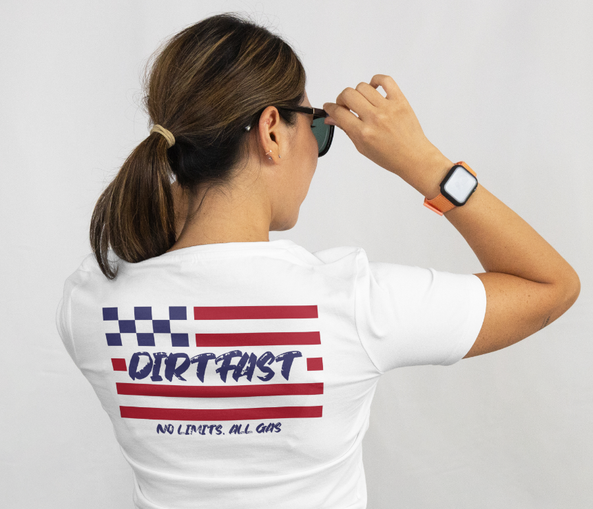 The Americana Crop Tee