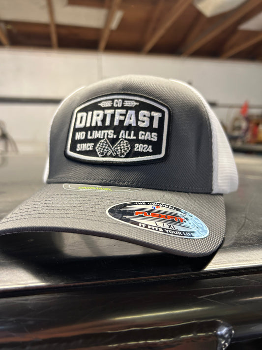 DIRTFAST Gray Flexfit