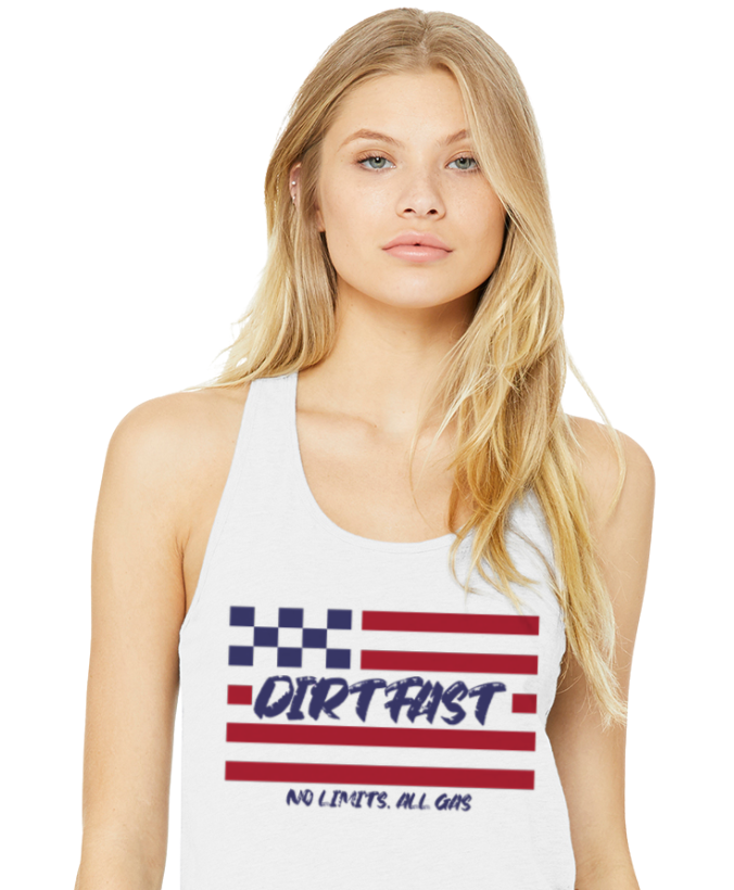 Americana Razor Back Tank